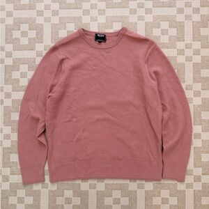 Todd Snyder Waffleknit Merino Wool Sweater Size XXL Fits Large Mauve Pink Men’s